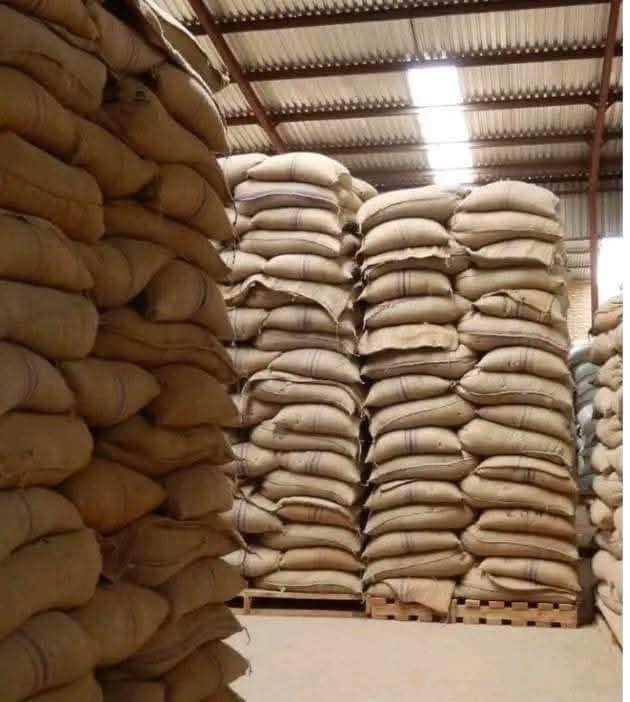 Warehouse storage of export commodities